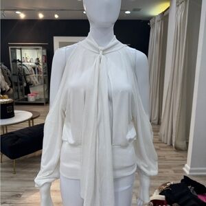Elegant White Women's Top